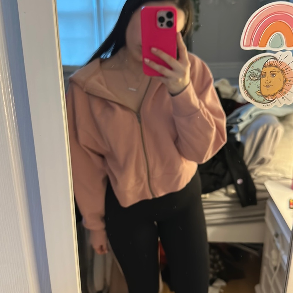 PINK ZIP UP